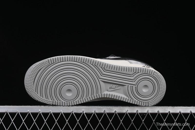 Nike Air Force 1 '07 Low The North Face Collaboration Grey Suede Casual Sneakers - XZ6188-763