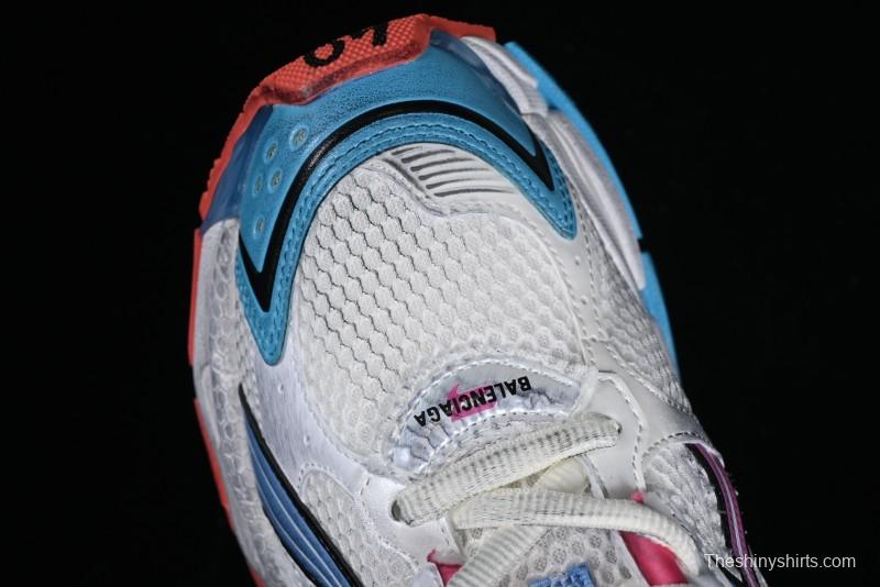 Balenciaga Runner Kith Four Color Retro Casual Shoes - W3RBW2325