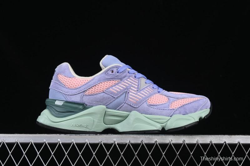 New Balance 9060 Retro Casual Running Sneakers with ABZORB Cushioning Technology - U9060WG1
