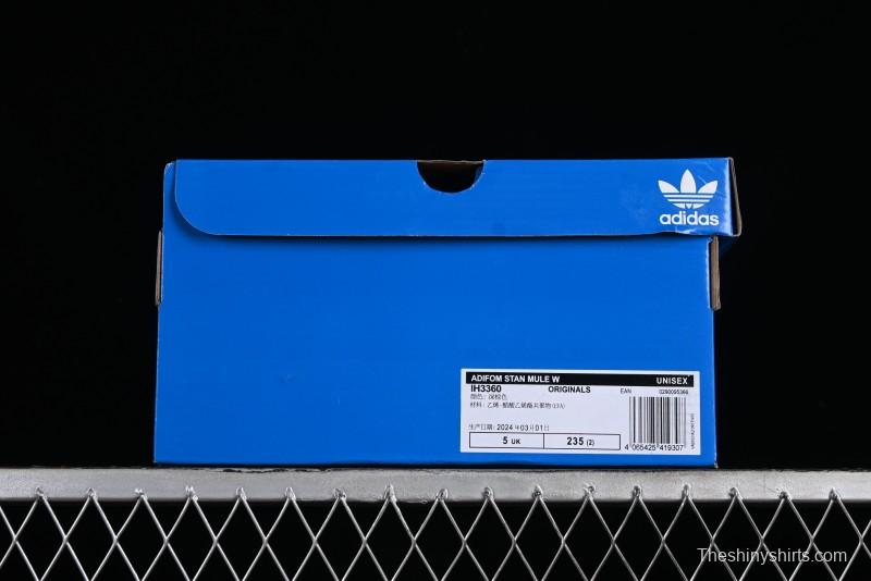 Adidas Adifom Stan Smith Platform Mule Slippers with Eco-Friendly Foam - IH3360