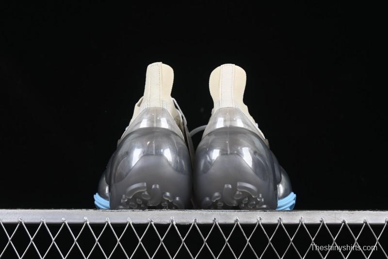 Grounds Big Bubble High Platform Sneakers Transparent Blue - AJE5
