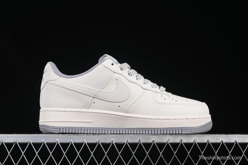Nike Air Force 1 Low x Stussy "Light Bone and Grey" – Premium Collaboration Sneakers