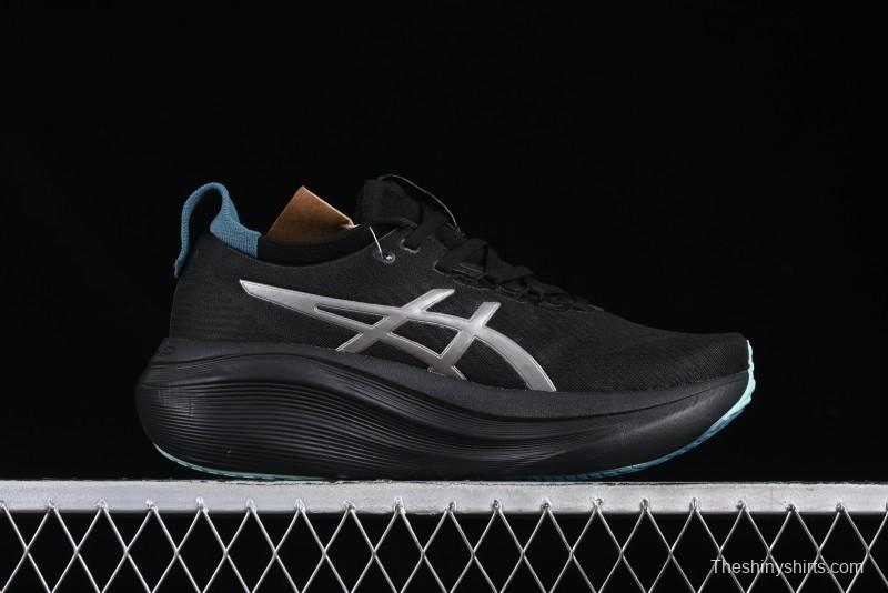 Asics Gel-Nimbus 27 Retro Breathable Casual Shoes with Cushioning for Men - 1011C093-001