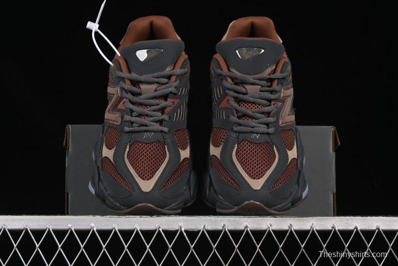 Joe Freshgoods x New Balance 9060 Retro Casual Running Sneakers with ABZORB Cushioning - U9060RFB