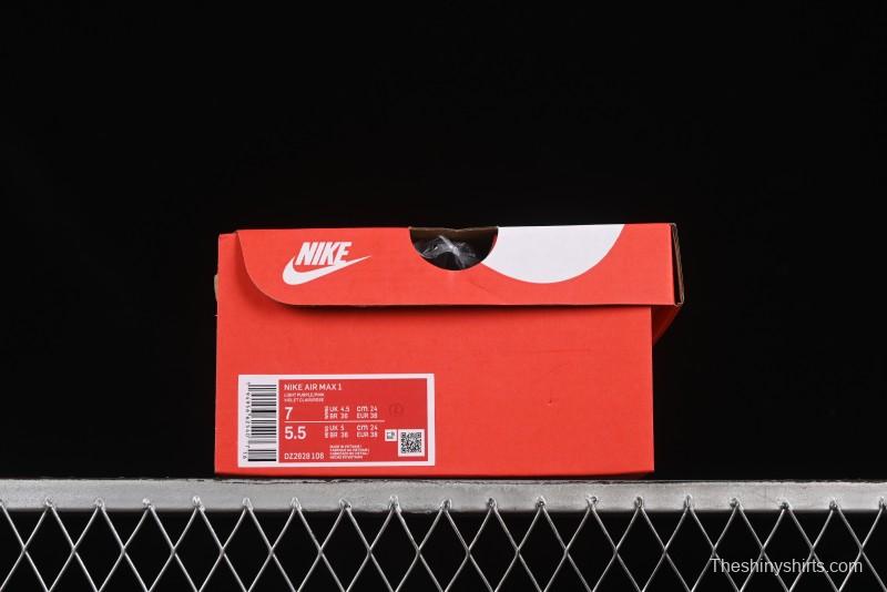 Nike Air Max 1 Retro Running Shoes with Half-Sole Air Cushion - DZ2628-106