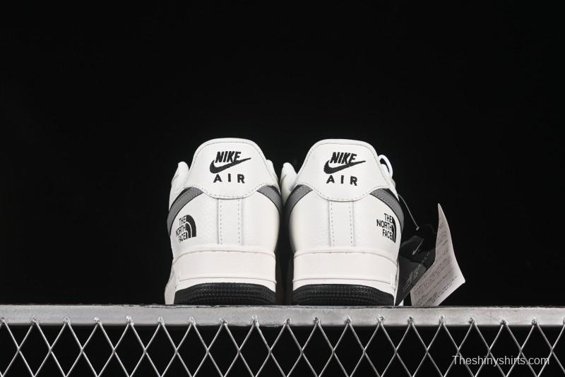 Nike Air Force 1 '07 Low The North Face Collaboration Beige Double Swoosh Casual Sneakers - AM1588-006