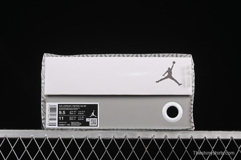 Nike Air Jordan 3 Retro SP "Diffused Blue" - HV8571-100