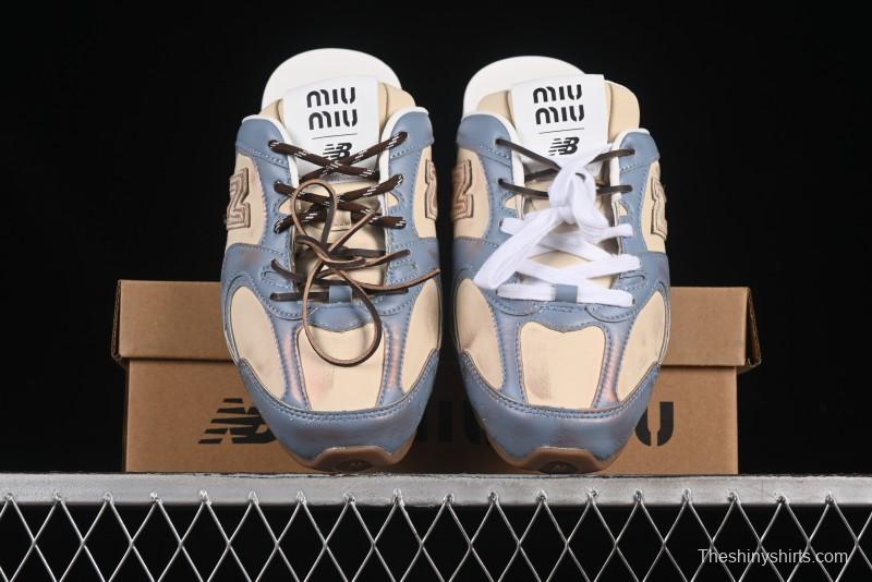 MiuMiu x New Balance 530 Series Low-Top Classic Retro Casual Slip-On - 530