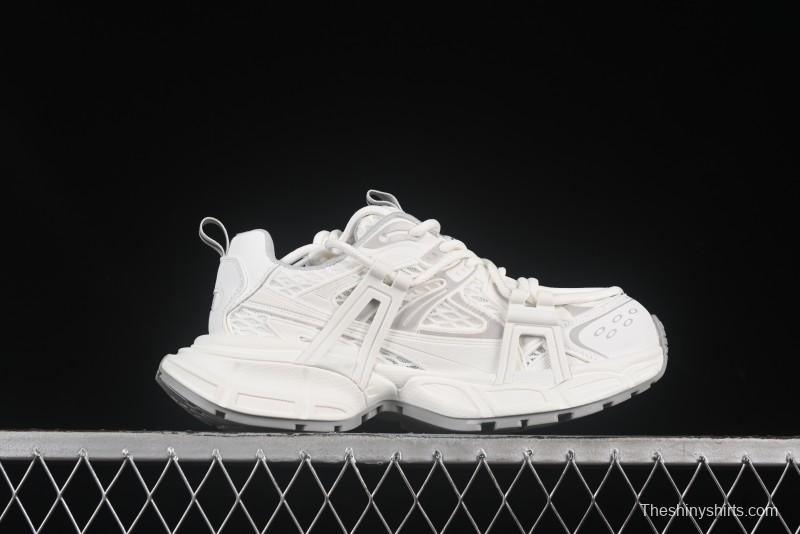 GG-CC Chunky Low Casual Fashion Sports Platform Sneakers Series 5515 Off White