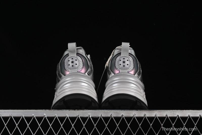 GG-CC Casual Sports Running Shoes with Triple-Layer Crescent Sole and 5cm Height Boost - 668-1