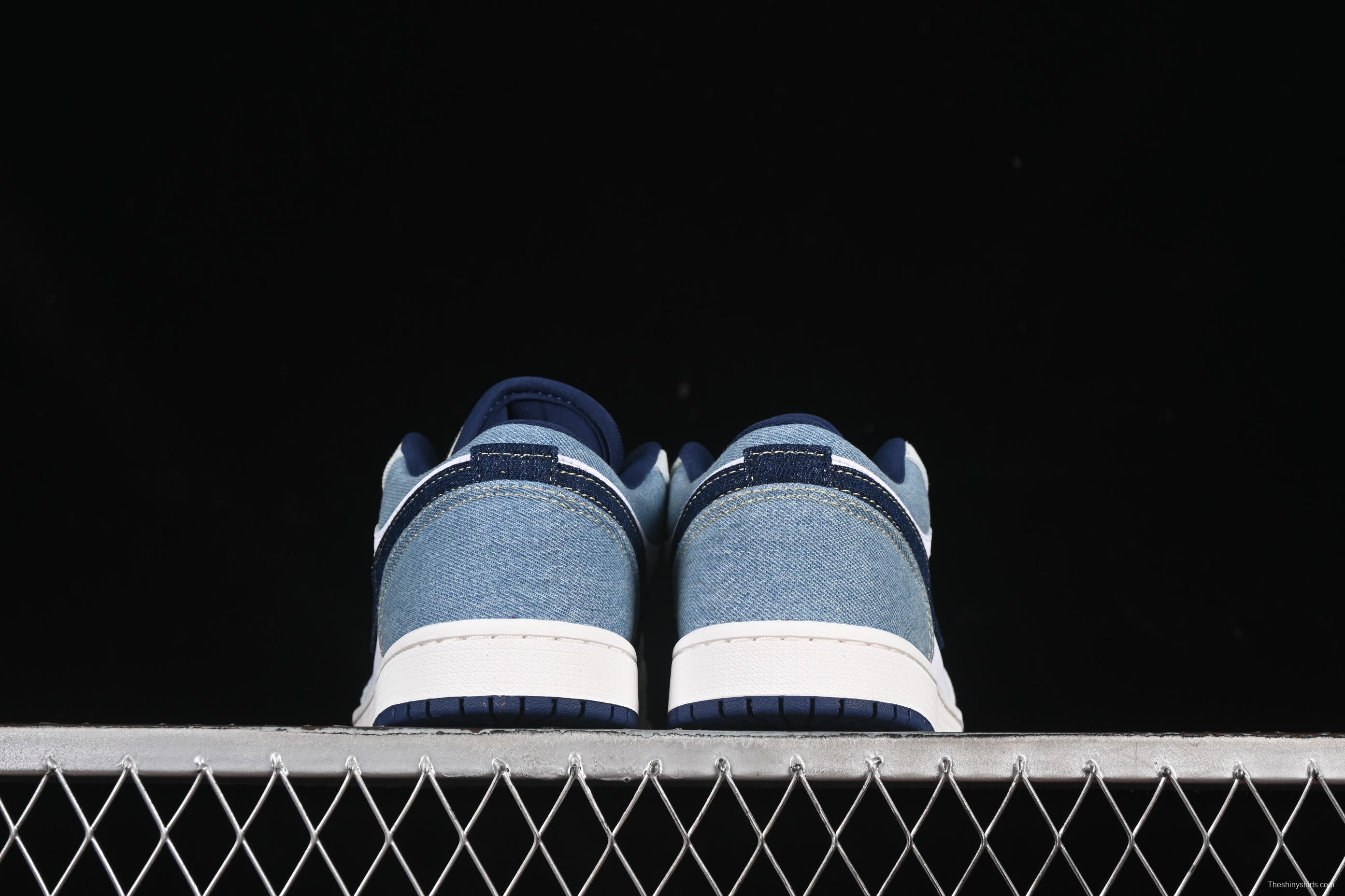 Nike Air Jordan 1 Low "Canadian Tuxedo" Basketball Shoes - IH0648-141