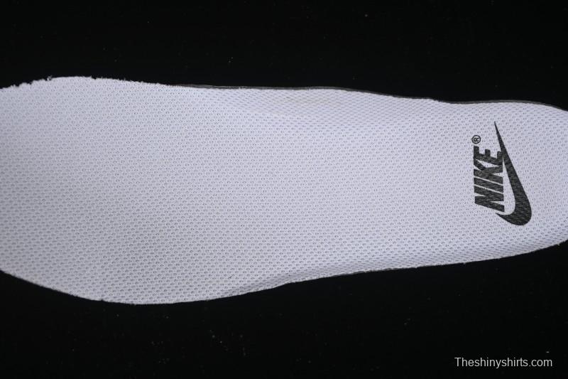 Nike Air Force 1'07 Low Stussy Collaboration Dark Grey Woven Casual Sneakers - LW9279-002