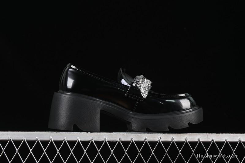 GG-CC Platform Loafers Casual Shoes with Thick Sole - G23X5112A