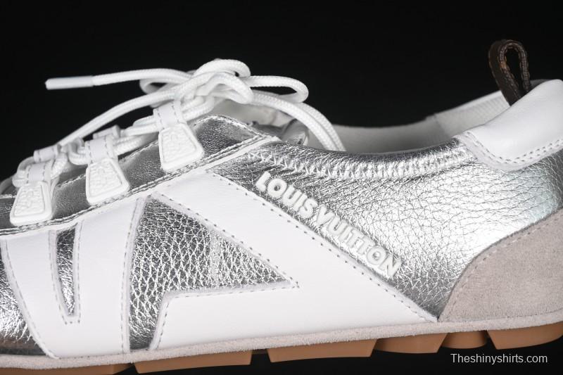 Louis Vuitton Sneakerina Round Toe Lace-Up Ballet Style Flat Training Shoes - N.F6