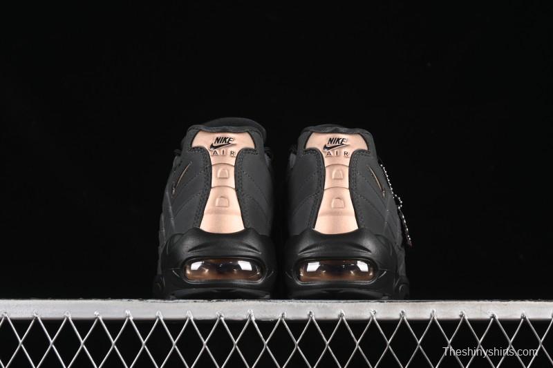 Nike Air Max 95 Retro Cushioned Running Shoes - HQ6457-001