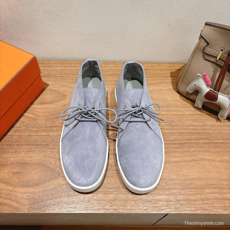 2025 Unisex H Grey Suede Classic Boots AS00380