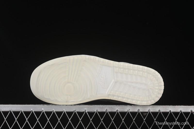 Nike Air Jordan 1 Low AJ1 Amber Green Low Top Casual Skate Shoes HF4078-100