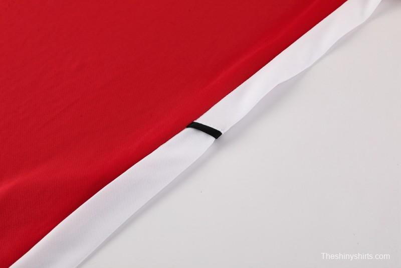 2025 NIKE Red Short Sleeve Jersey + Shorts