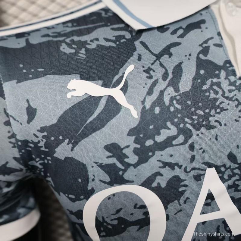 Player Version 25/26 Al-Ahli Gray with Camouflage Pattern Jersey