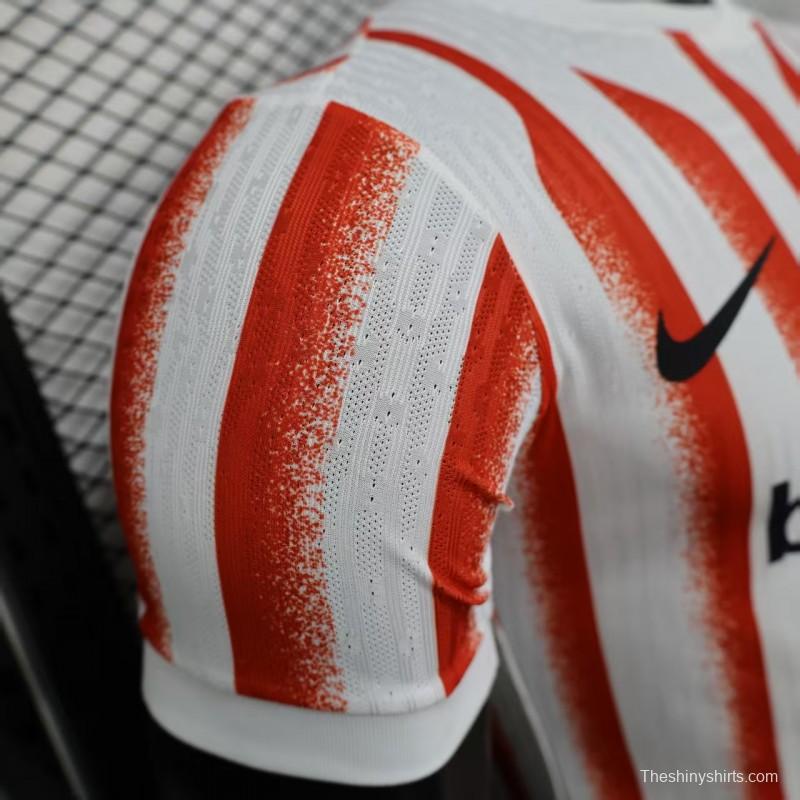 Player Version 25/26 Inter Milan Red/White Stripe Special Jersey