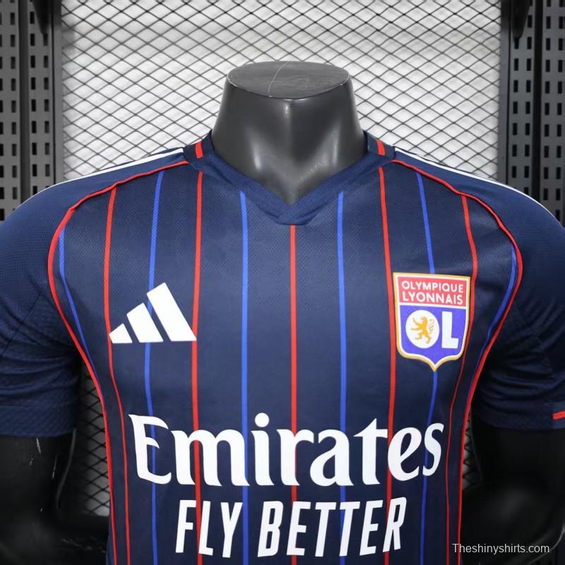 Player Version 25/26 Olympique Lyonnais/Lyon Away Jersey