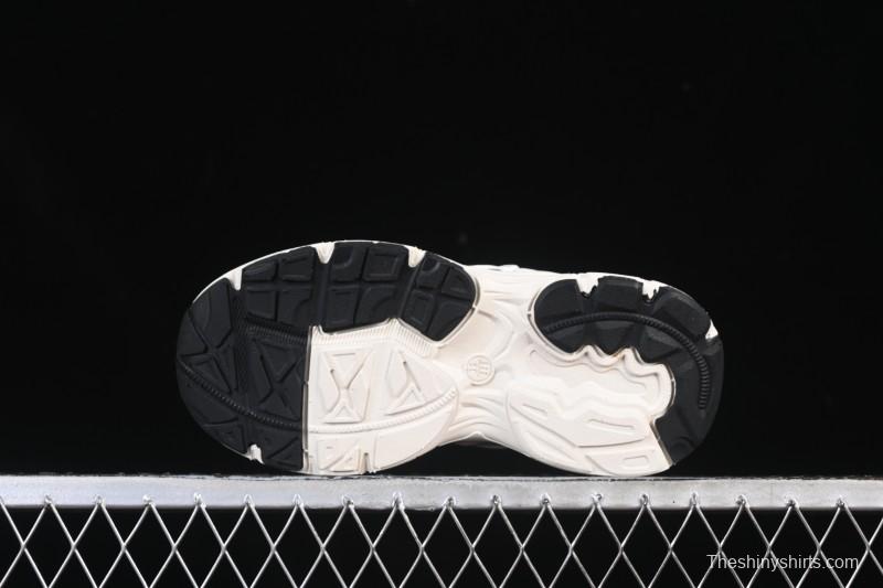 Nike P-6000 Retro Casual Sports Kids Shoes - Silver Red Black Swoosh