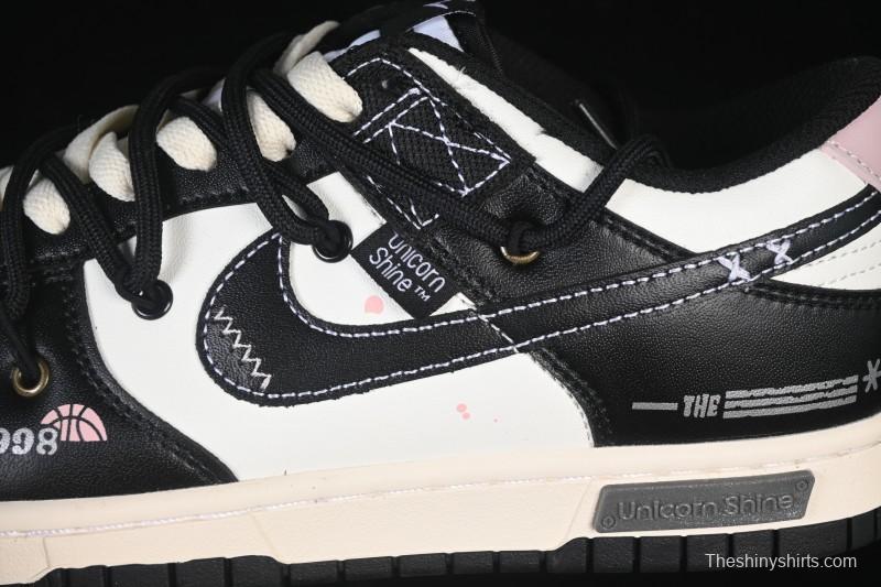 Nike SB Dunk Low Custom Strap Low-Top Casual Skate Shoes - DD1391-100