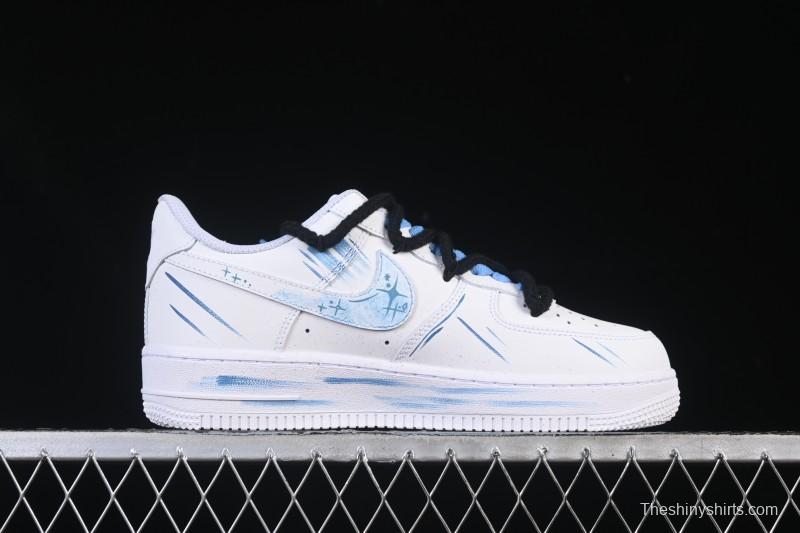 Nike Air Force 1'07 Low Pisces Hand-Painted Doodle Zodiac Series - 219-320