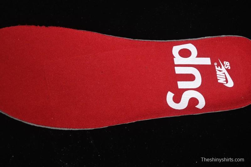 Nike Supreme Dunk SB Dunk Low Brown Yellow Casual Skate Shoes - HQ8487-300