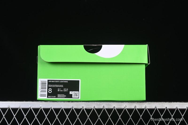 Nike Air Max 95/97 Thunder Retro Running Shoes with Full-Sole Air Cushion - IM2174-001