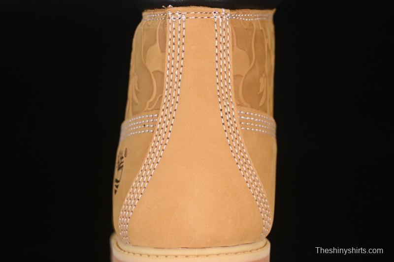 Timberland Bape Undefeated Triple Collaboration Limited Edition Waterproof Boots - TB0A1R7Y231