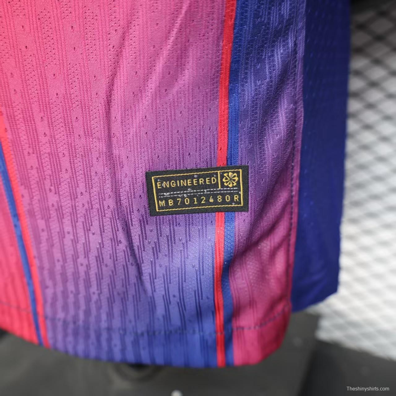 Player Version 25/26 BARCELONA x ED SHEERAN SIGNEE Edition Jersey