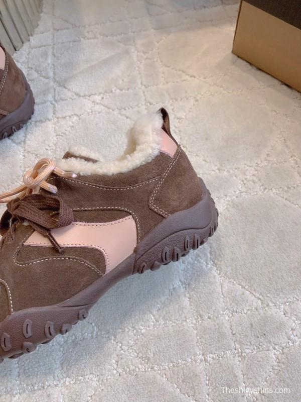 UGG 2025/SS New Wool Warm Platform Casual Shoes - AS00291