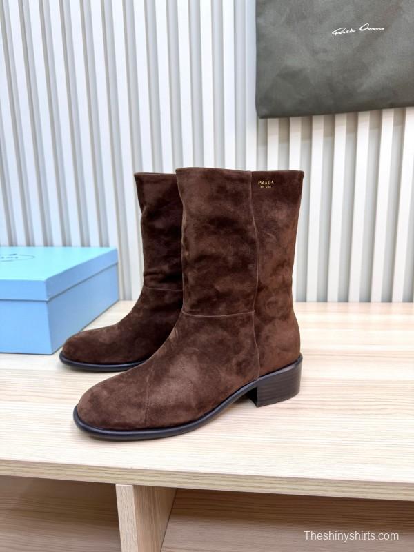 Prada 2025/SS Mid Boots - LY0370