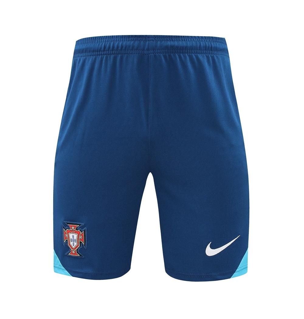 2025 Portugal Royal Blue Short Sleeve+Soccer Shorts