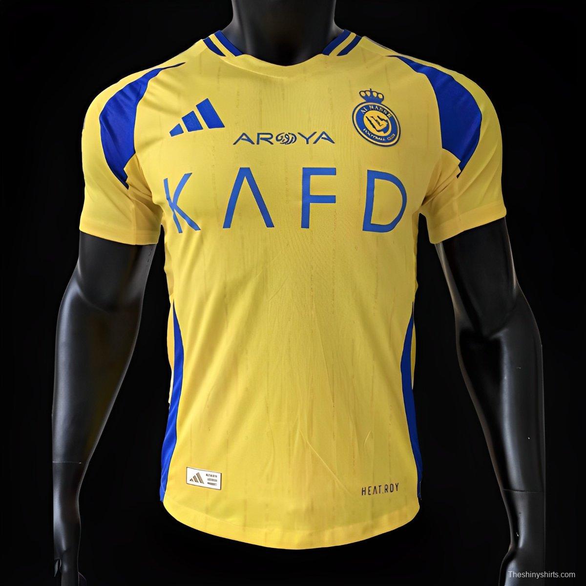 Player Version 24/25 Al-Nassr FC Home Jersey