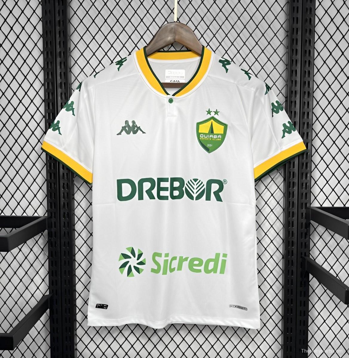 24/25 Cuiaba Away White Jersey