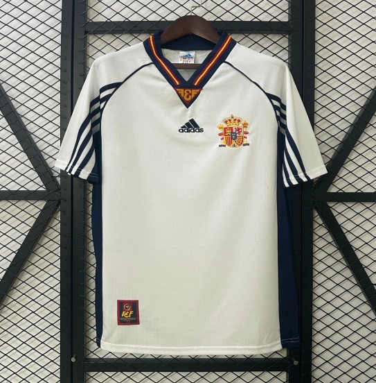 1998 Retro Spain Away Jersey
